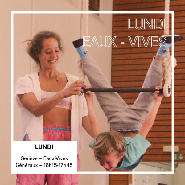 Adhésion cours du lundi - Eaux-vives - 2024-25